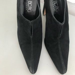 BCBGMaxAzria Black Suede Shoes